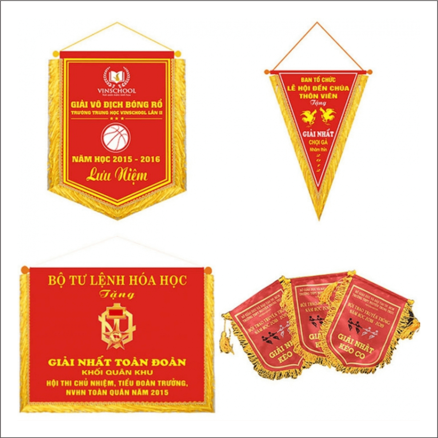 Cờ Lưu Niệm - Cúp Trao Giải