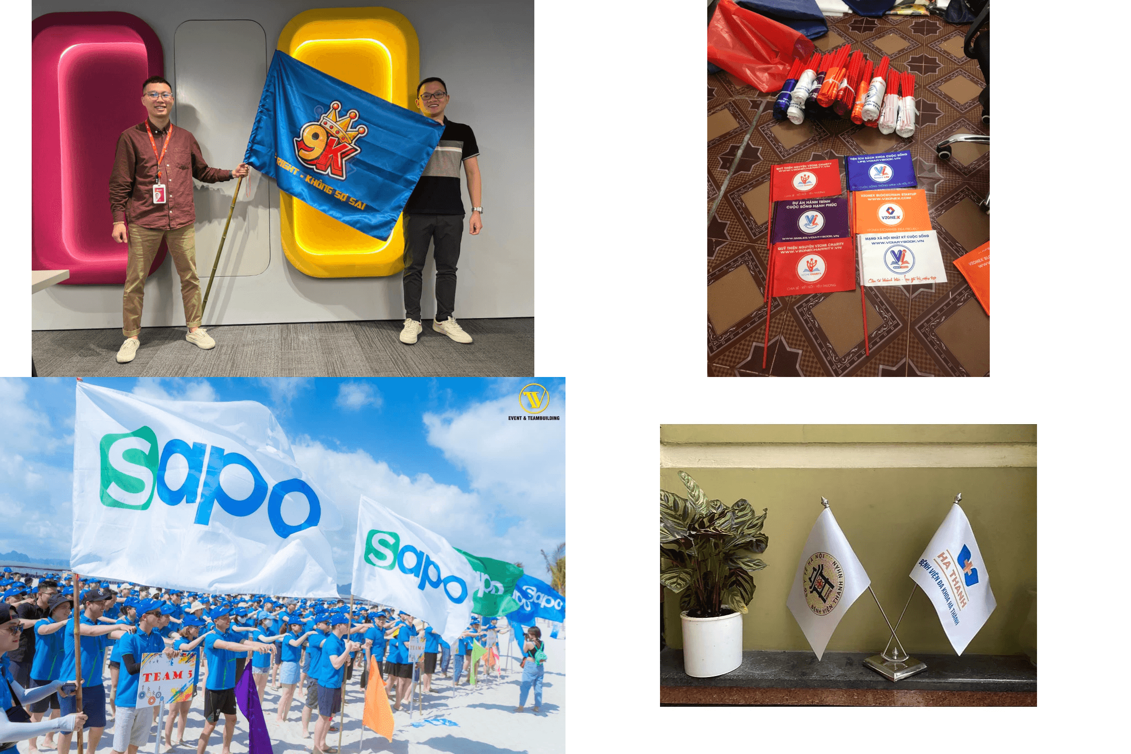 In Cờ Logo – INCONI Chuyên Nghiệp, Sắc Nét, Giá Tốt 4 In cờ logo