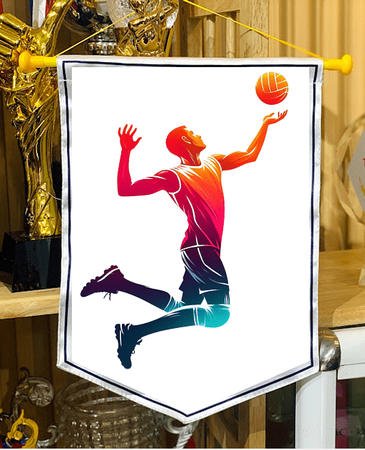 Mẫu Cờ Lưu Niệm Bóng Chuyền Đẹp - INCONI 2 Mẫu Cờ Lưu Niệm Bóng Chuyền