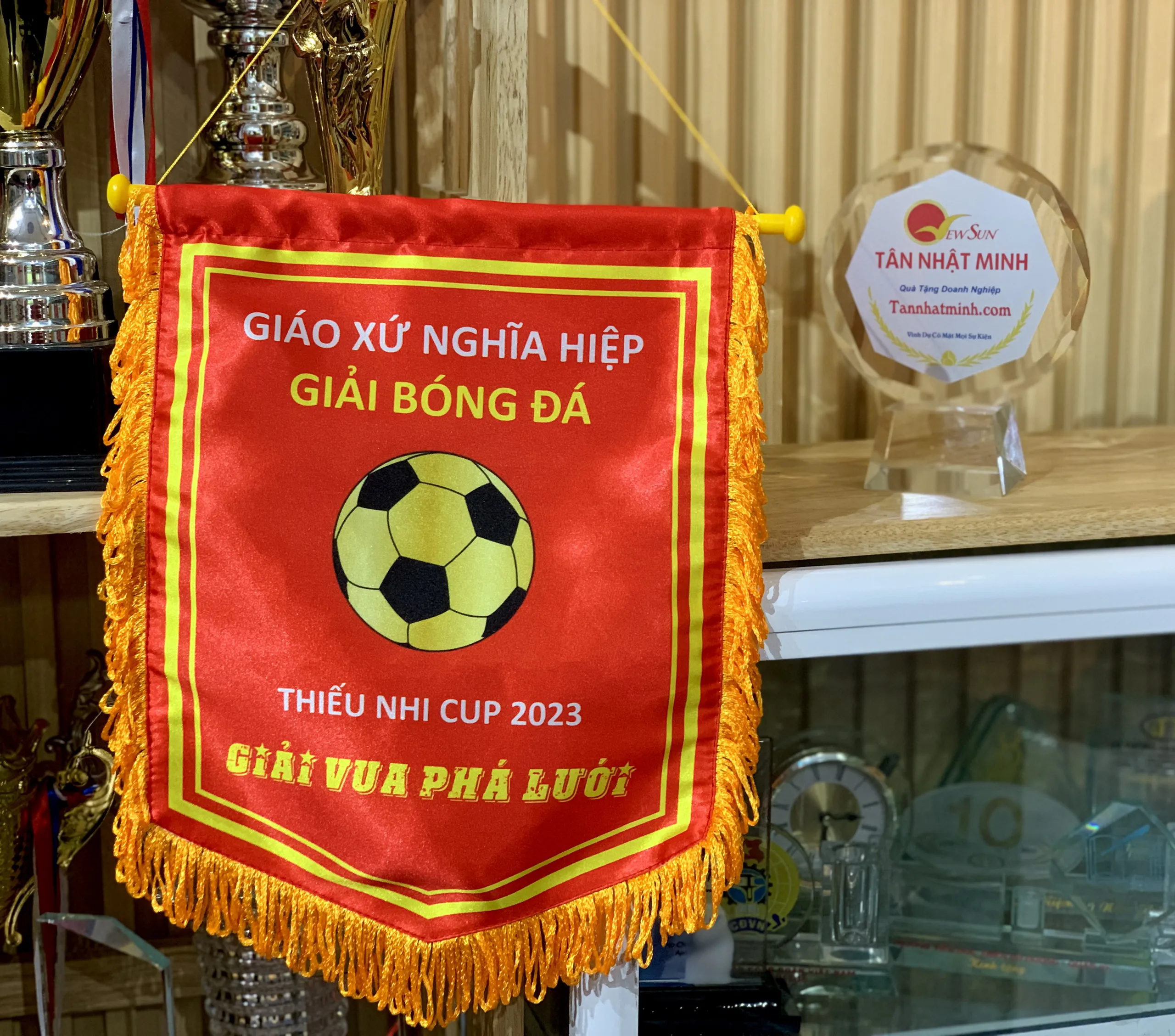 Cờ Lưu Niệm Bóng Bàn - Xưởng In Cờ INCONI 3 Cờ lưu niệm bóng bàn - INCONI