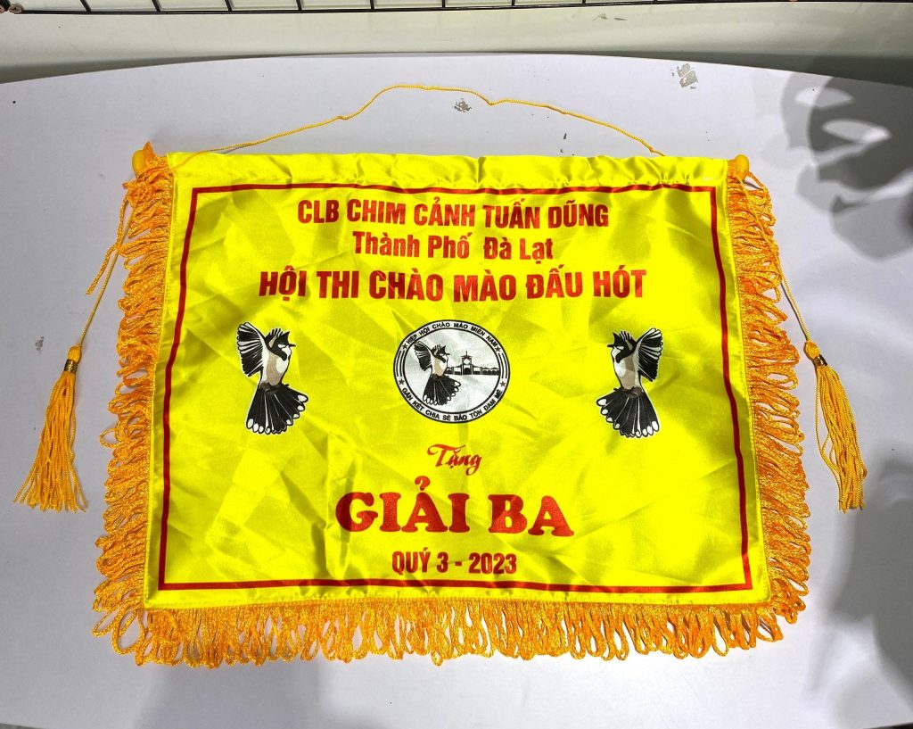 Mẫu Cờ Lưu Niệm Đại Hội Thể Dục Thể Thao