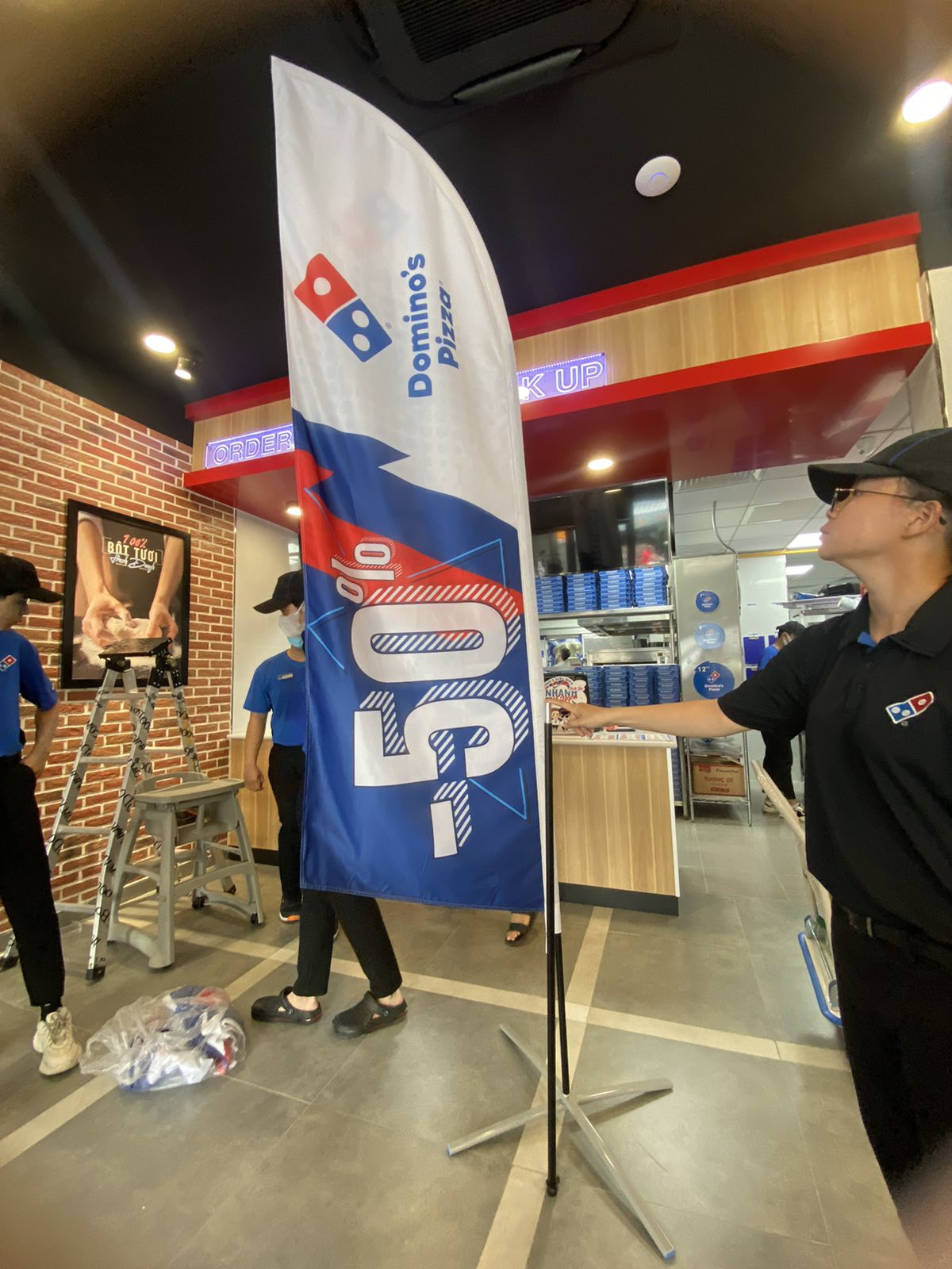 Kích Thước Cờ Cánh Buồm - Xưởng INCONI 4 Kích thước cờ phướn cánh buồm -INCONI tại Hà Nội