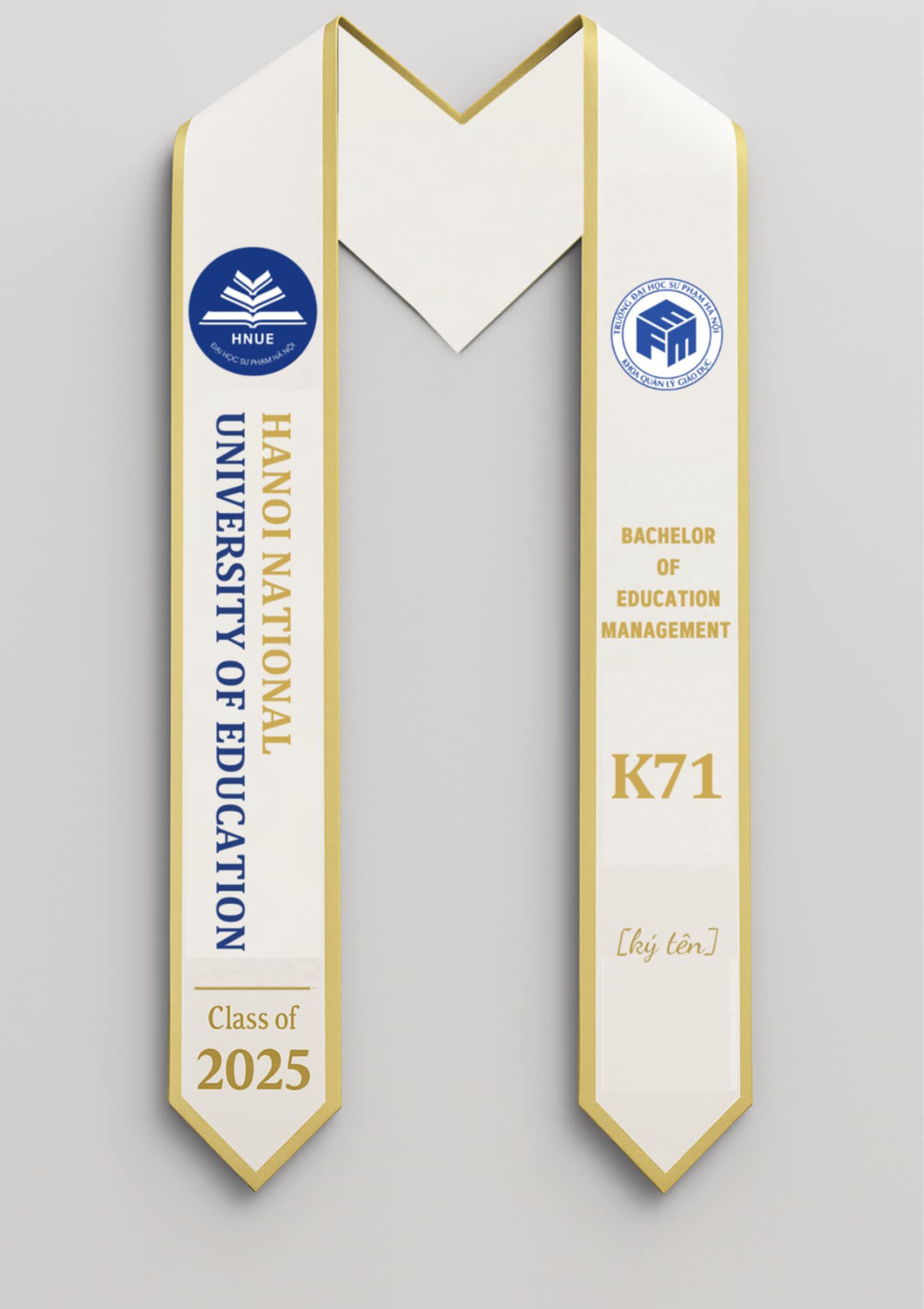 In sash tốt nghiệp TP.HCM 4 Mẫu sash in tốt nghiêp INCONI