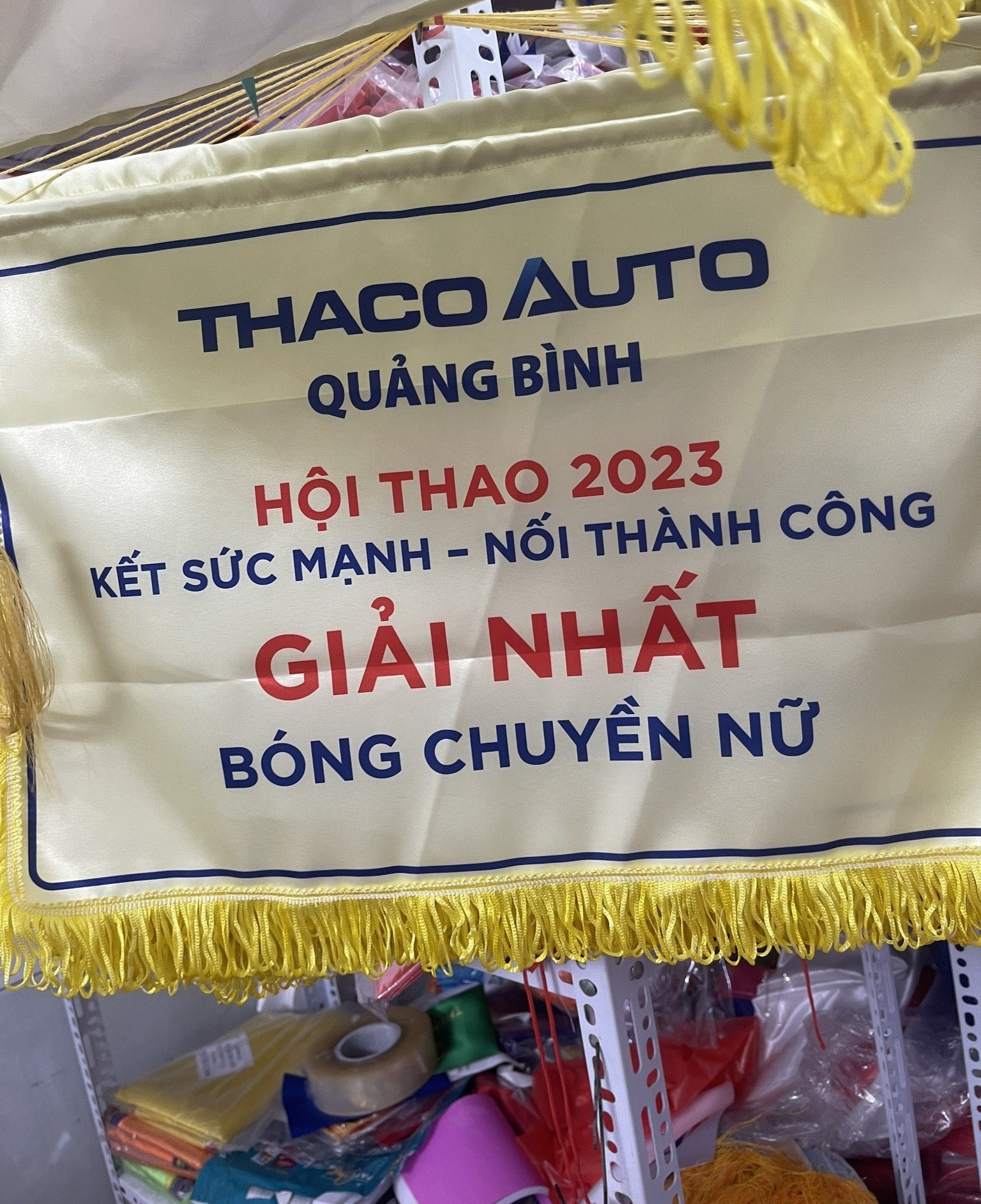 Cờ lưu Niệm Giải Bóng Chuyền