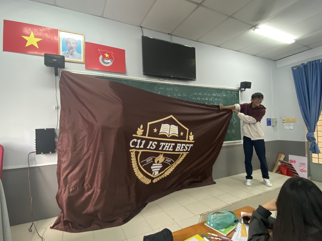 In cờ lớp theo yêu cầu 5 In cờ lớp theo yêu cầu- INCONI