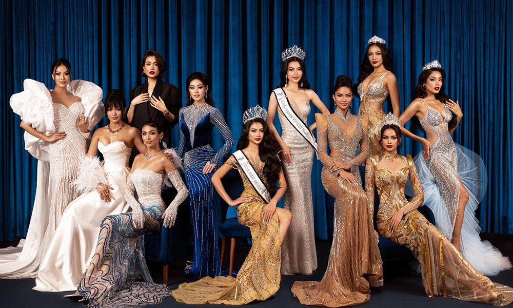 Đeo sash hoa hậu - xưởng in cờ INCONI sản xuất