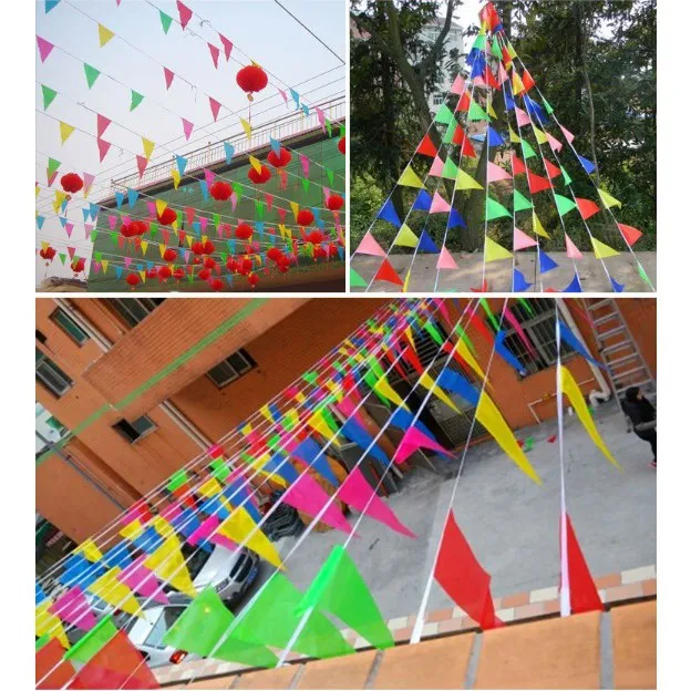 Giá mua cờ dây tam giác – Xưởng in cờ INCONI tại Hà Nội