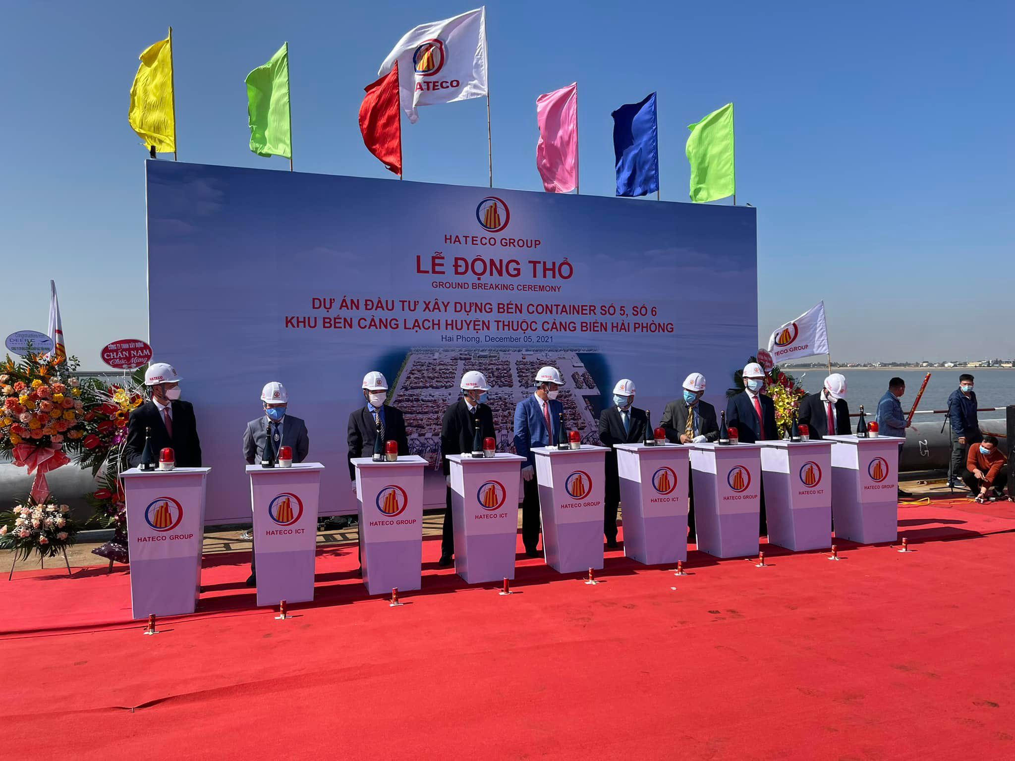 Cờ Dọc Chuối Đẹp, Bền Màu - Xưởng In Cờ INCONI Tại Hà Nội 3 co chuoi Duc cuong 4