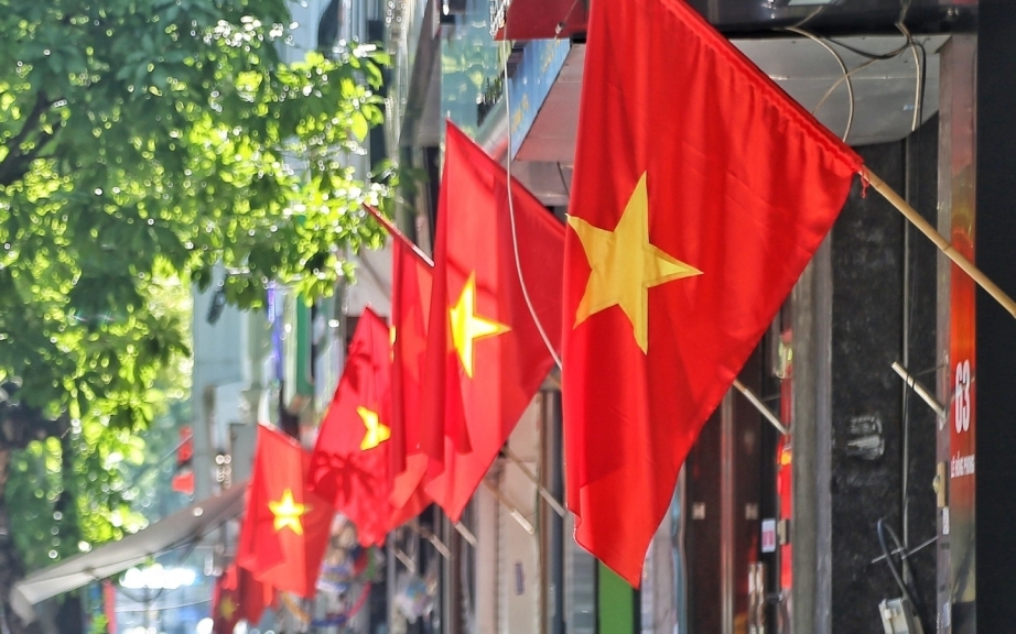 Cờ Tổ Quốc Có Cán – Xưởng In Cờ INCONI