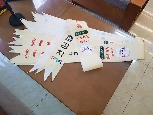 Băng Đeo Đầu - Giá Rẻ 4 Băng đeo đầu được xưởng in cờ INCONI sản xuất trực tiếp tại Hà Nội, in sắc nét, gia công tỉ mỉ, giá rẻ tận xưởng