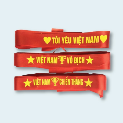 Băng Rôn Đeo Đầu Tôi Yêu Việt Nam