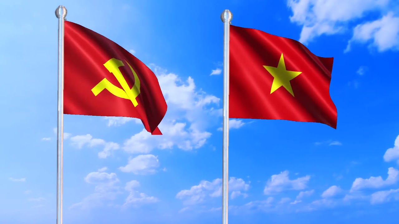 Cờ Đảng và cờ Tổ quốc