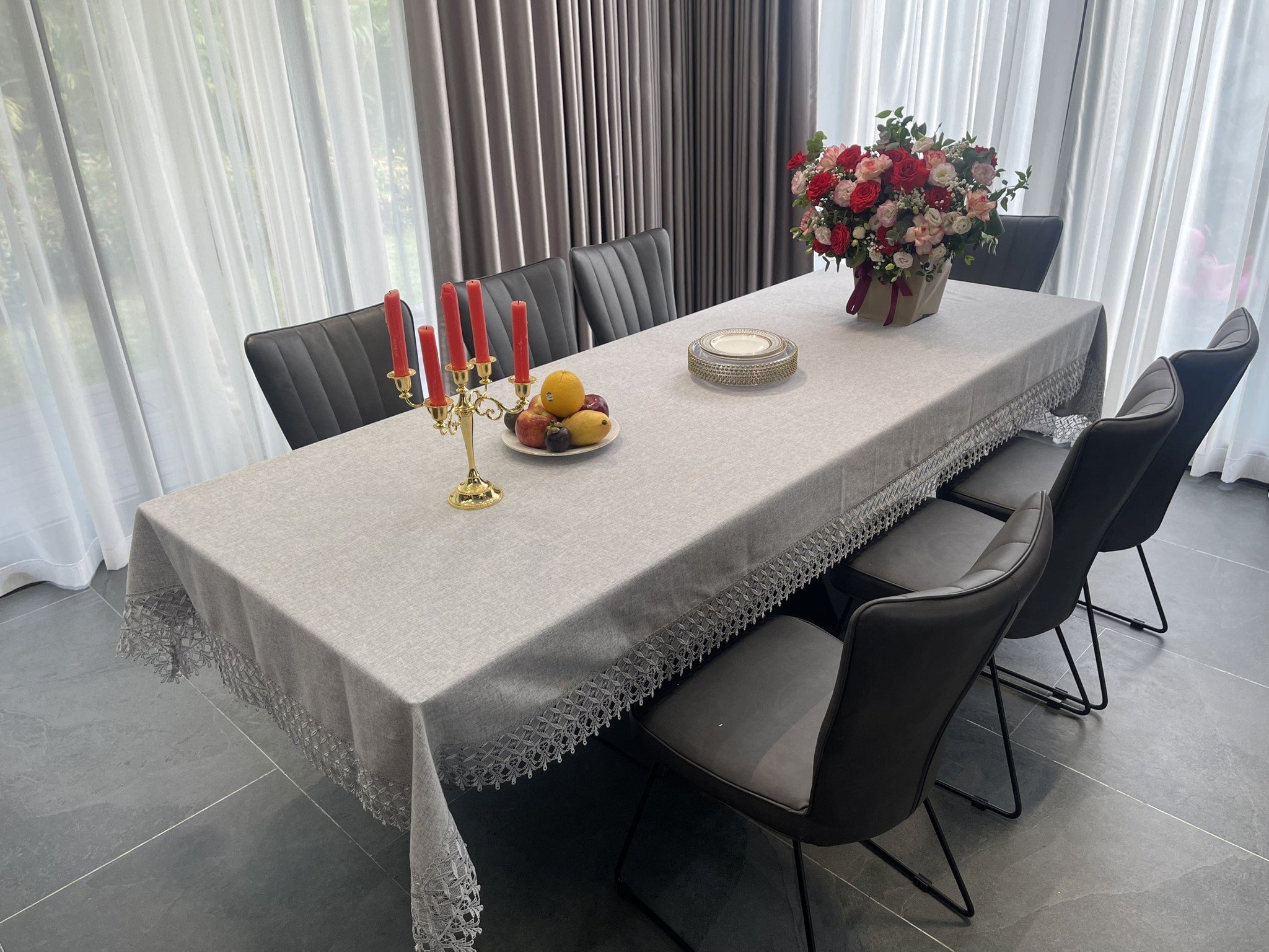 Khăn Trải Bàn Cao Cấp – Xưởng In May INCONI Tại Hà Nội