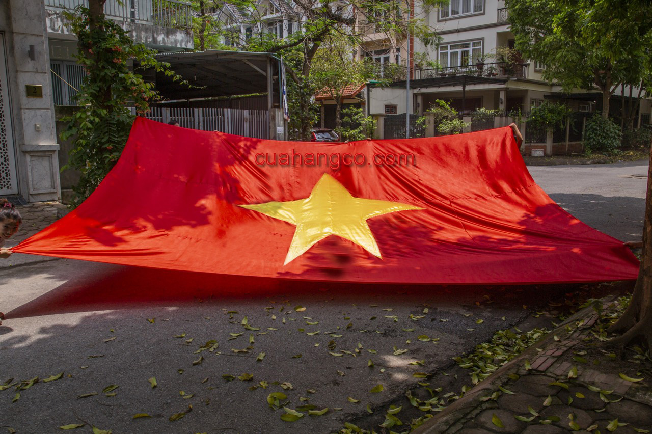 In cờ Tổ quốc – Chất lượng chuẩn từ xưởng in cờ INCONI