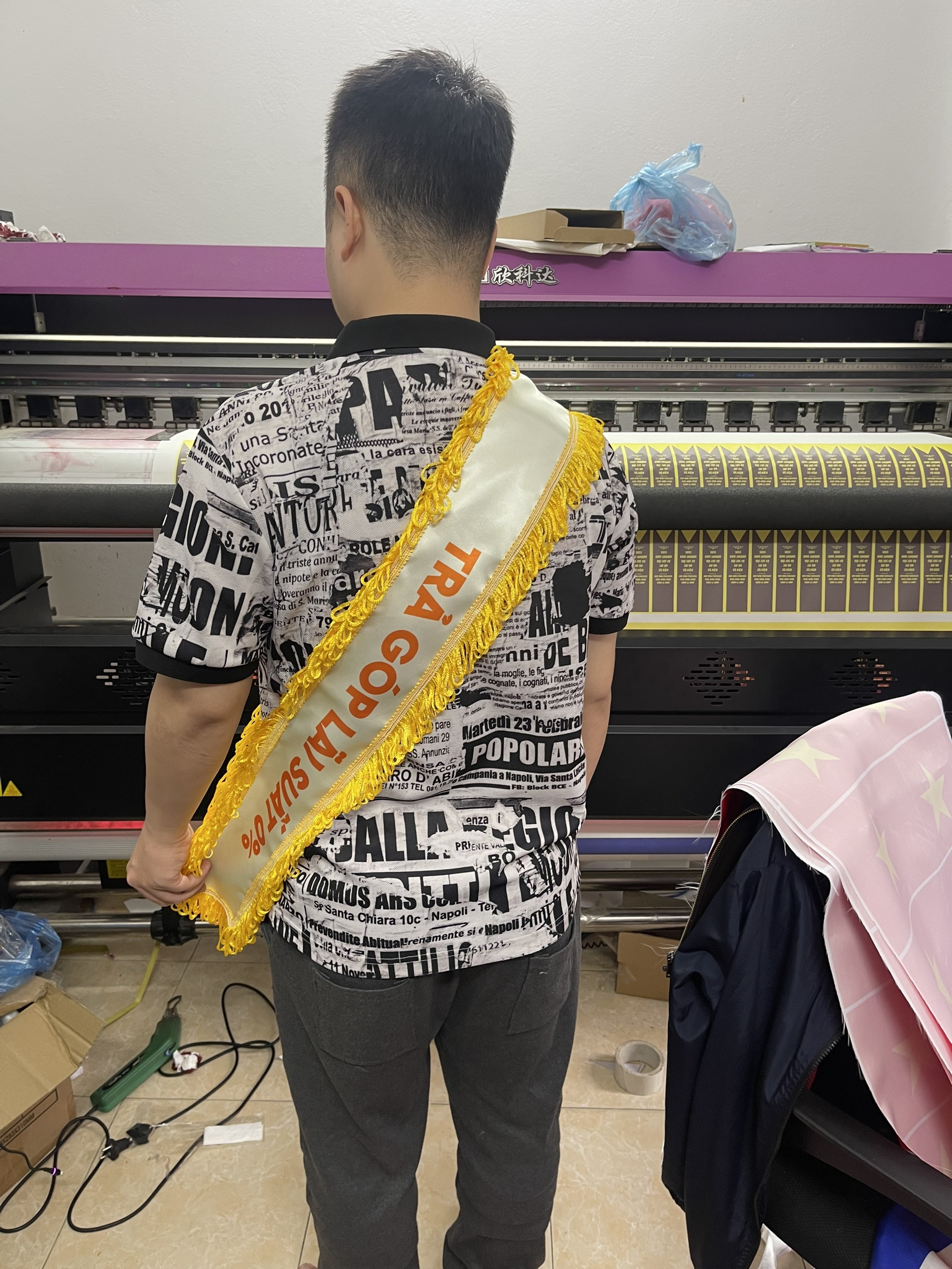 Băng hoa hậu đeo -INCONI