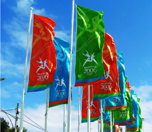 Cờ chuối in logo – Xưởng in cờ INCONI tại Hà Nội