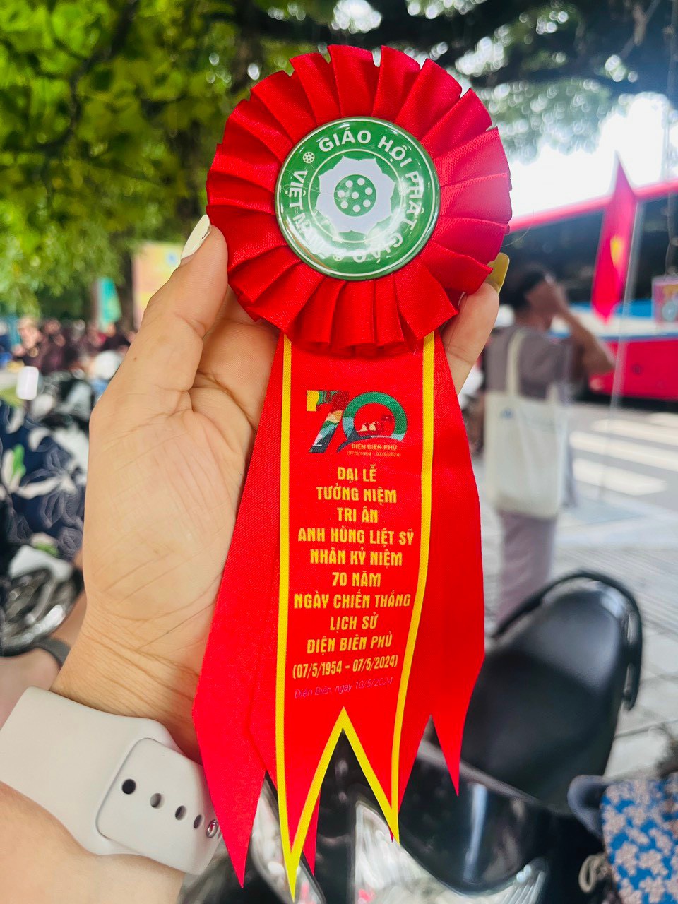 Hoa Cài Áo Cao Cấp