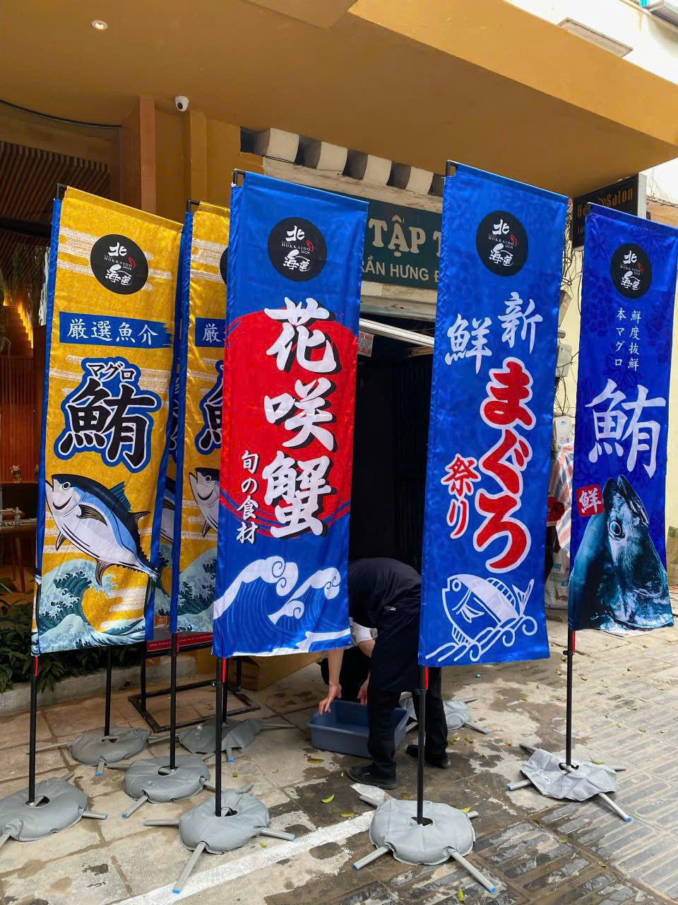 Cờ phướn chữ nhật – xưởng INCONI