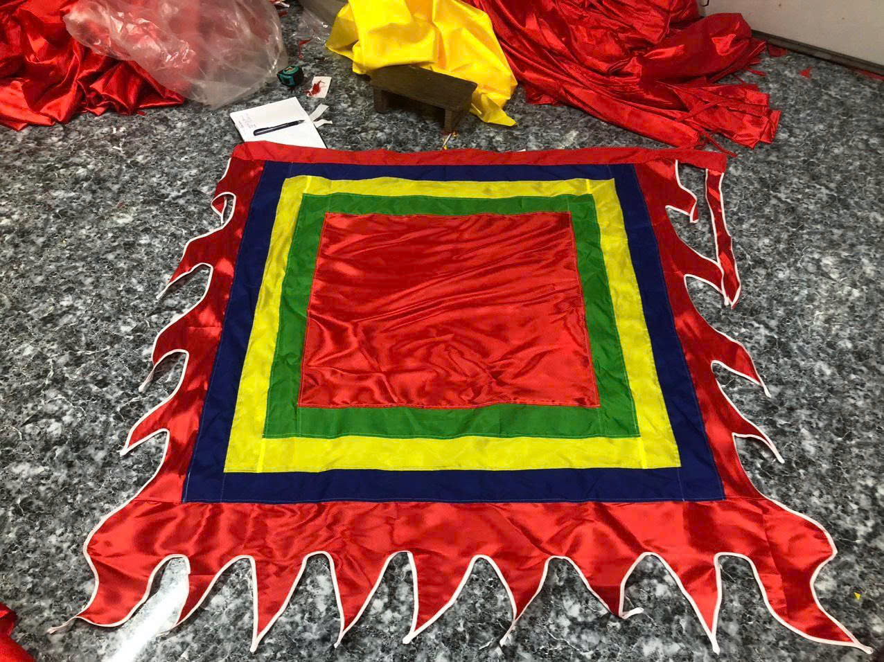 Cờ Thần Lễ Hội –Xưởng In Cờ INCONI 2 cờ thần lễ hội