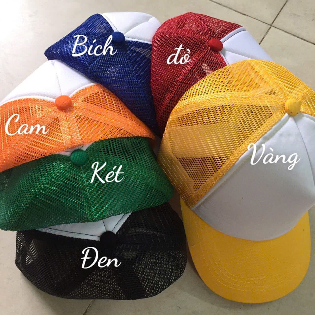 Mũ Lưỡi Trai Du Lịch – Xưởng in cờ INCONI