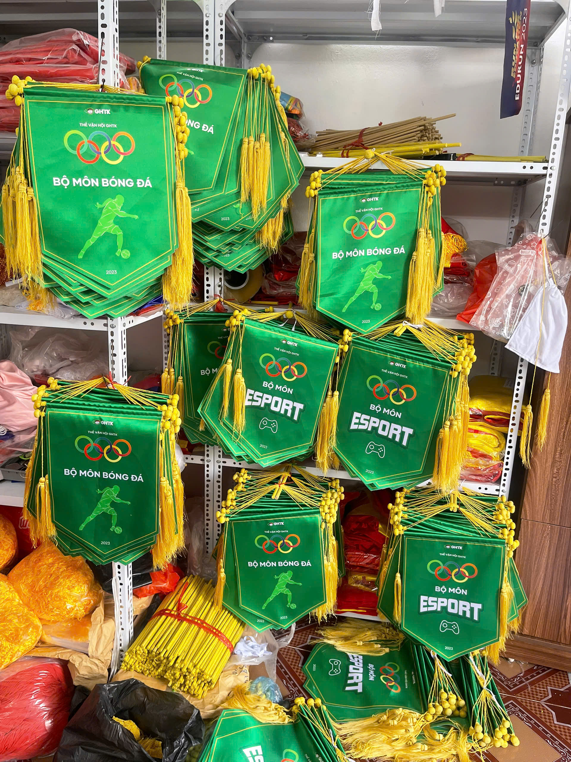 Cờ Lưu Niệm Bóng Bàn - Xưởng In Cờ INCONI 4 Cờ lưu niệm bóng bàn - INCONI