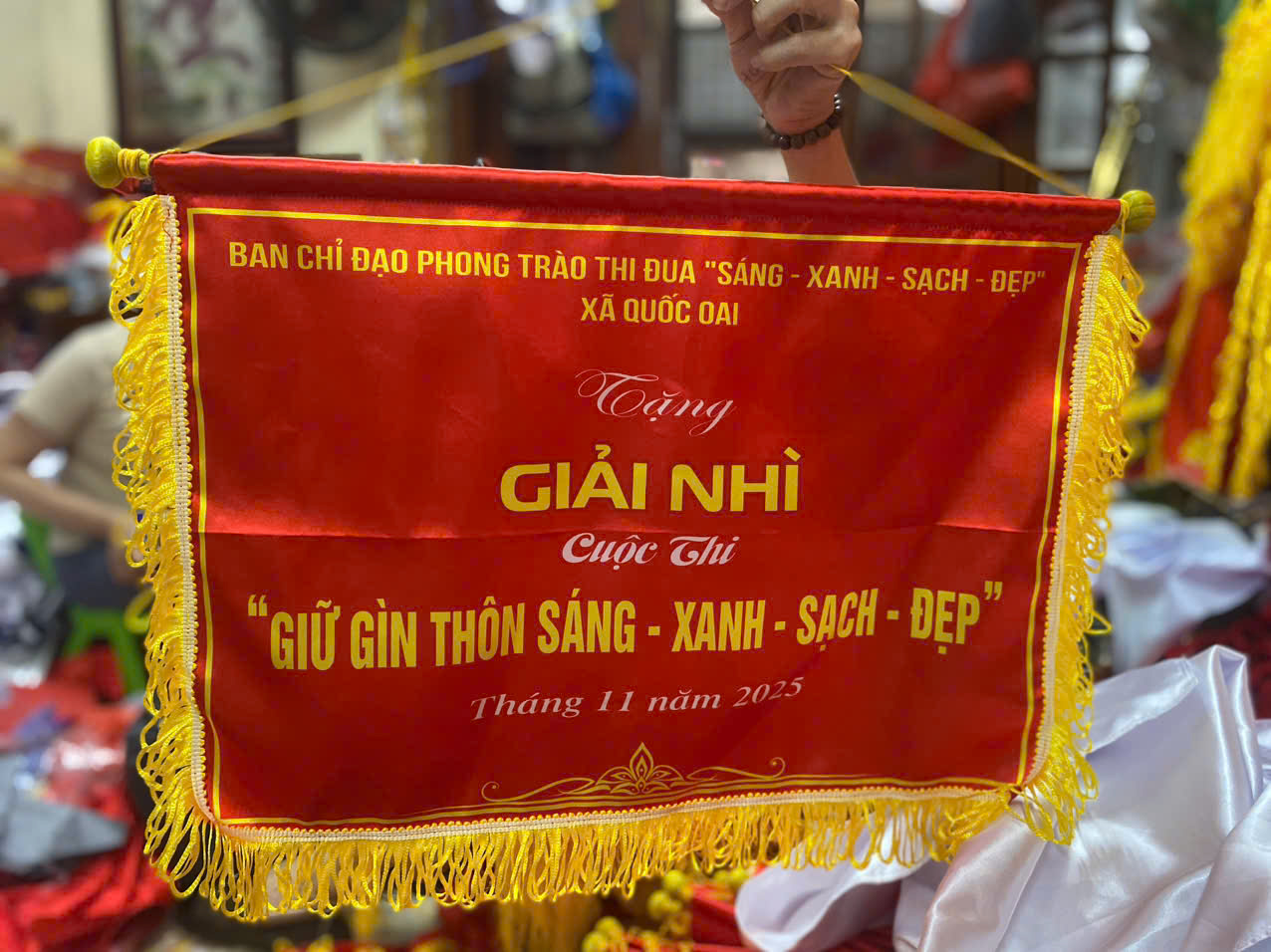 In cờ lưu niệm lấy ngay - INCONI