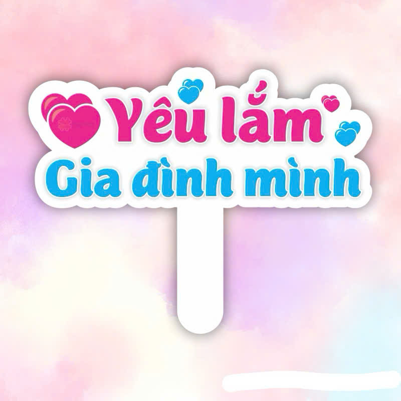 Hashtag Cầm Tay Gia Đình - Xưởng in INCONI 2 Hashtag cầm tay gia đình - INCONI