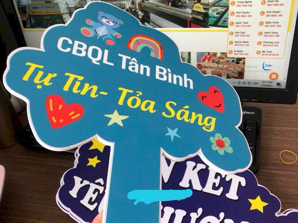 In Hashtag Cầm Tay Tân Binh – Xưởng in INCONI Hà Nội