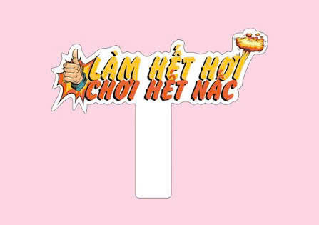 Hashtag Cầm Tay Du Lịch - Xưởng in cờ INCONI 5 Hashtag cầm tay du lịch - INCONI