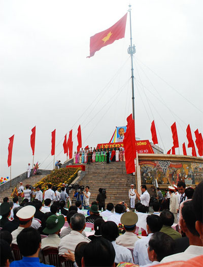 Cờ Hồng Kỳ Vải Satanh Nhật - Xưởng In Cờ INCONI Ở Hà Nội 3 Cờ hồng kỳ vải satanh nhật - INCONI