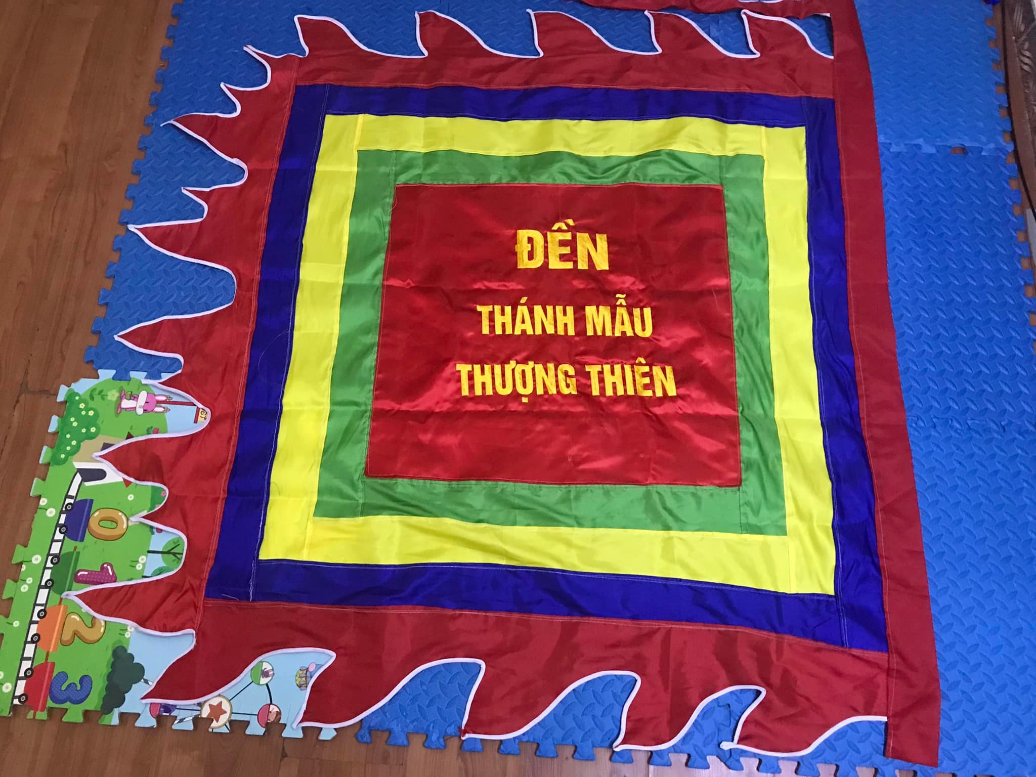 Cờ Thần Ngày Giỗ Tổ - Xưởng in cờ INCONI 2 Cờ thần giỗ tổ - INCONI