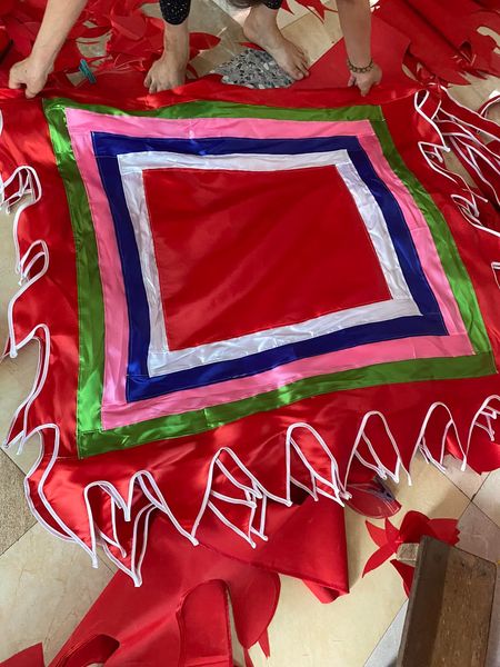 Cờ Thần Cầu Tài Lộc – Xưởng Cờ INCONI Hà Nội