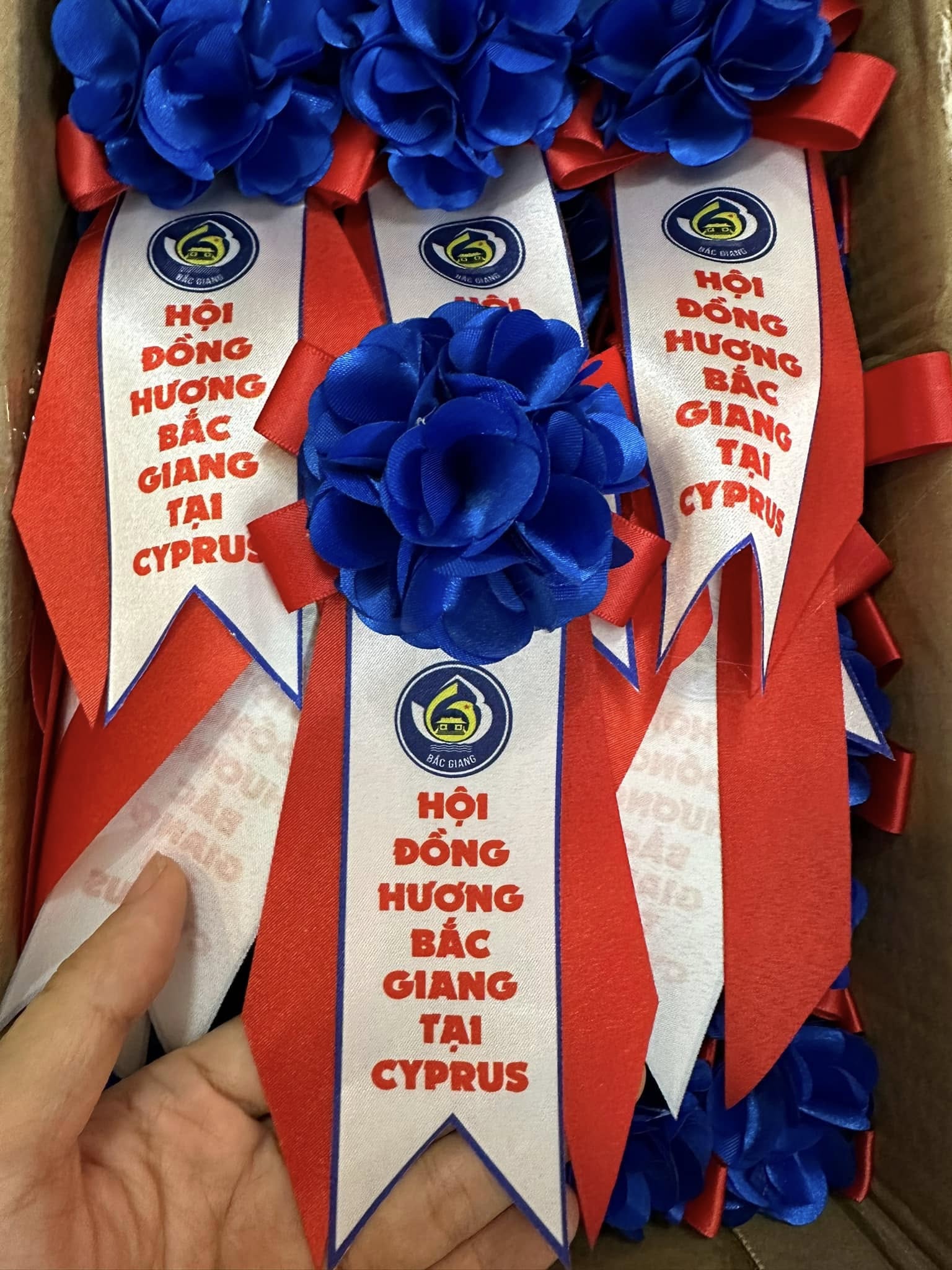 Hoa ài áo đại biểu hội nghị - INCONI