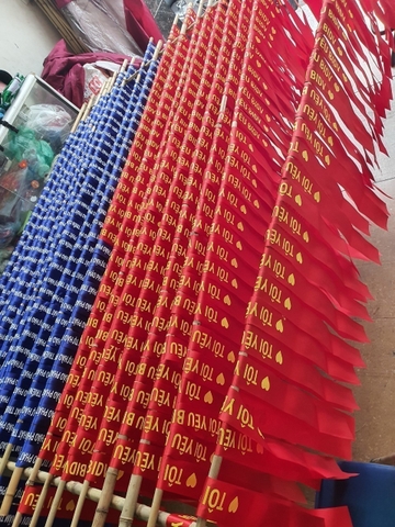 Băng Rôn Đeo Đầu Ủng Hộ Việt Nam - Xưởng INCONI Hà Nội 3 Băng rôn đeo đầu ủng hộ Việt Nam - INCONI