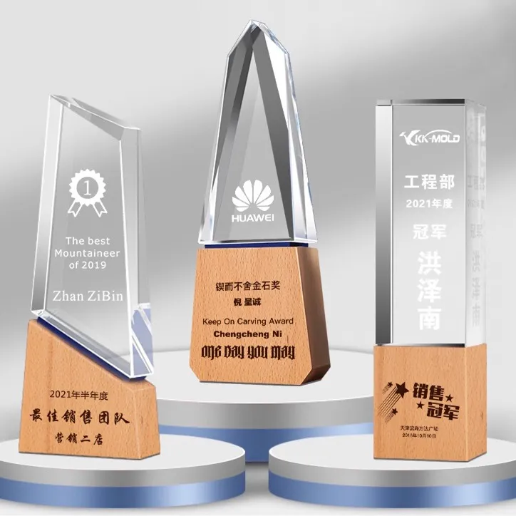 Cúp lưu niệm gỗ - INCONI