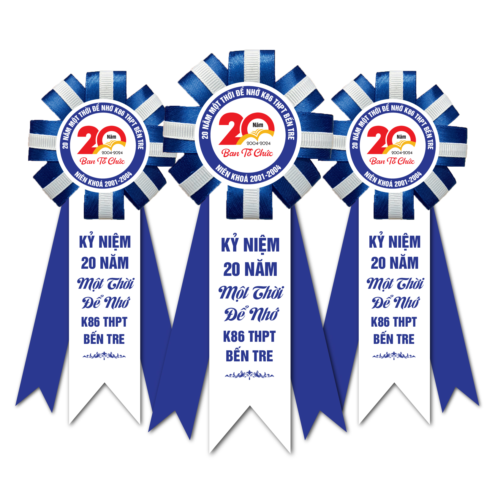 Hoa cài áo cho đại biểu - INCONI Hà Nội