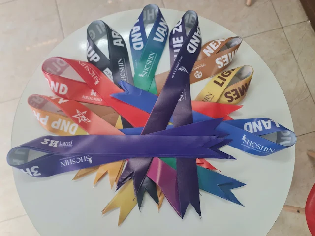 Băng rôn đeo đầu team building - INCONI