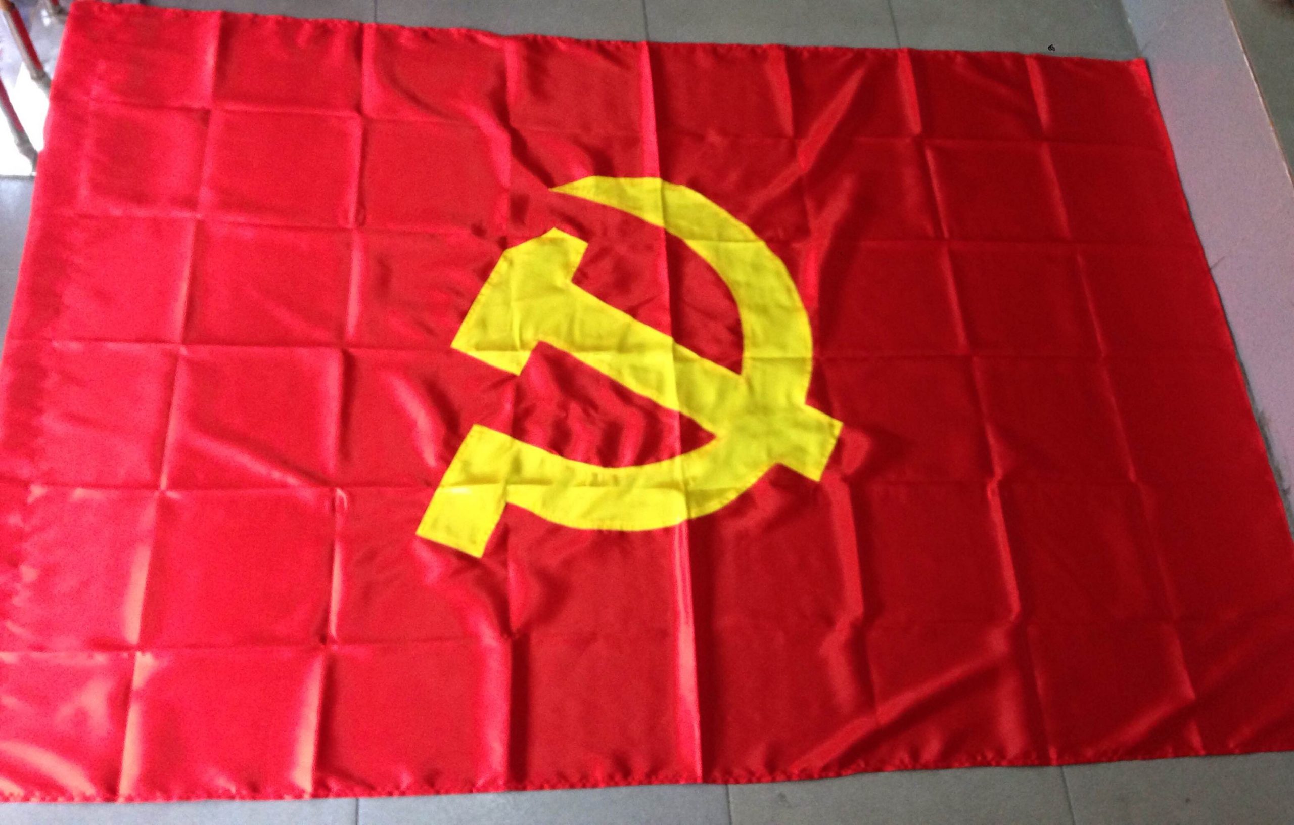 Cờ Đảng Chất Lượng Cao – Xưởng In Cờ INCONI tại Hà Nội