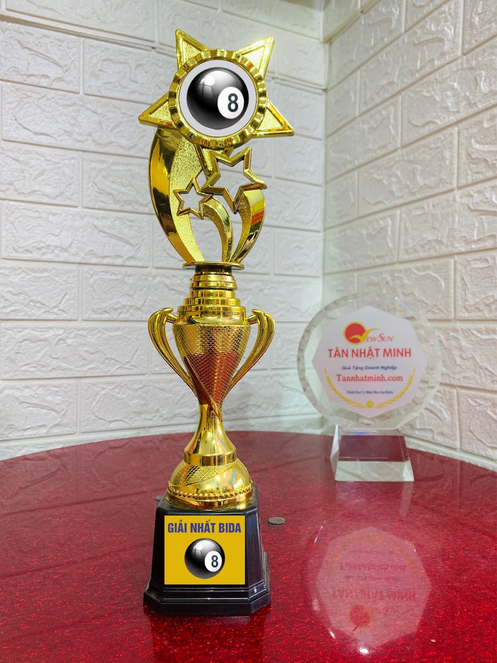 Cúp lưu niệm bida - INCONI