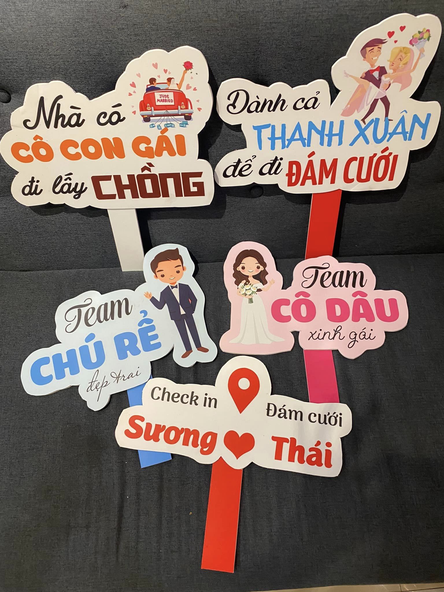 Hashtag Đám Cưới  – Xưởng In Hashtag Giá Rẻ Tại Hà Nội