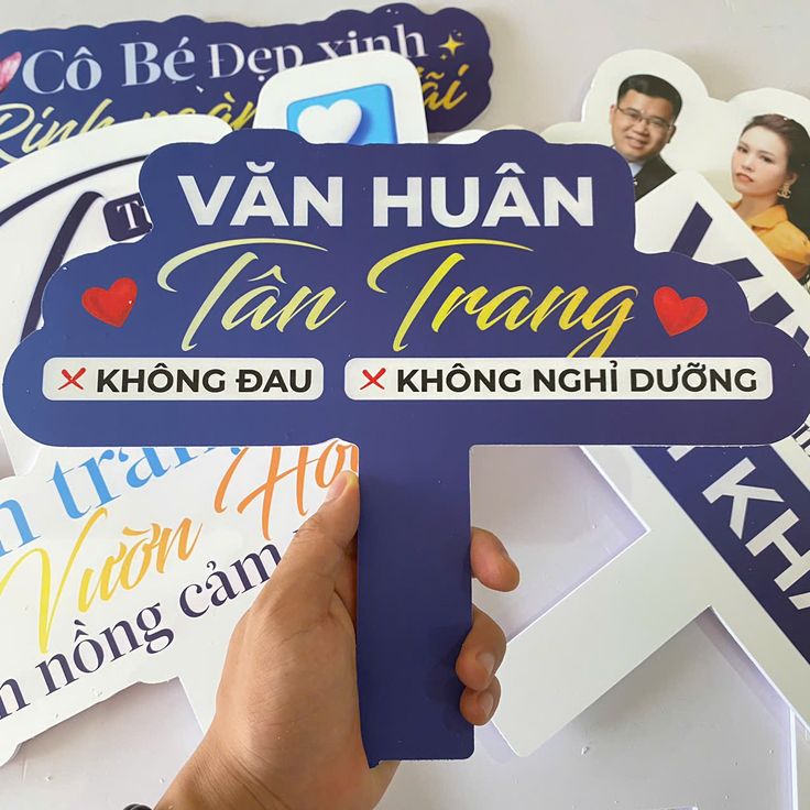 Sticker cầm tay - Xưởng in INCONI Hà Nội