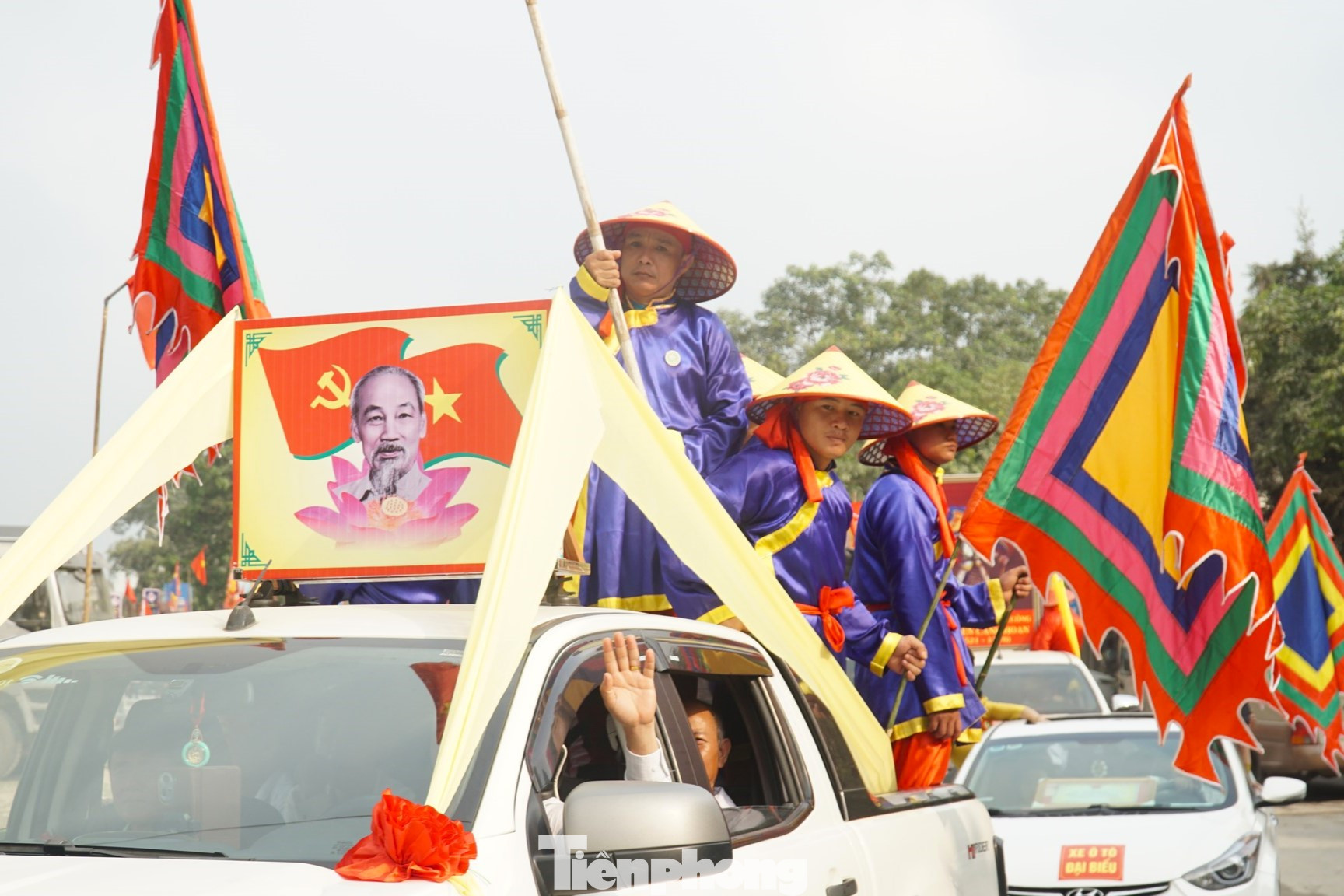 Cờ Thần Cho Lễ Rước - Xưởng Cờ INCONI Uy Tín 4 Cờ thần cho lễ rước - INCONI