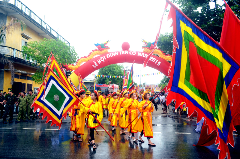 Cờ Thần Cho Lễ Rước – Xưởng Cờ INCONI Uy Tín