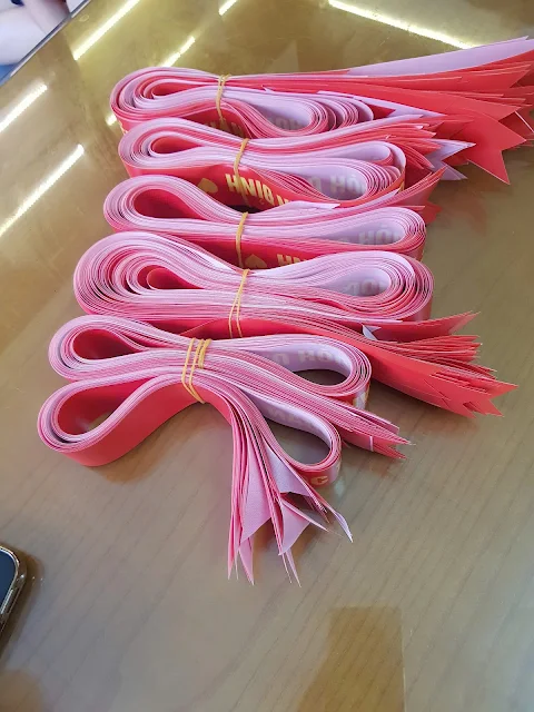 Băng rôn đeo đầu in logo công ty - INCONI