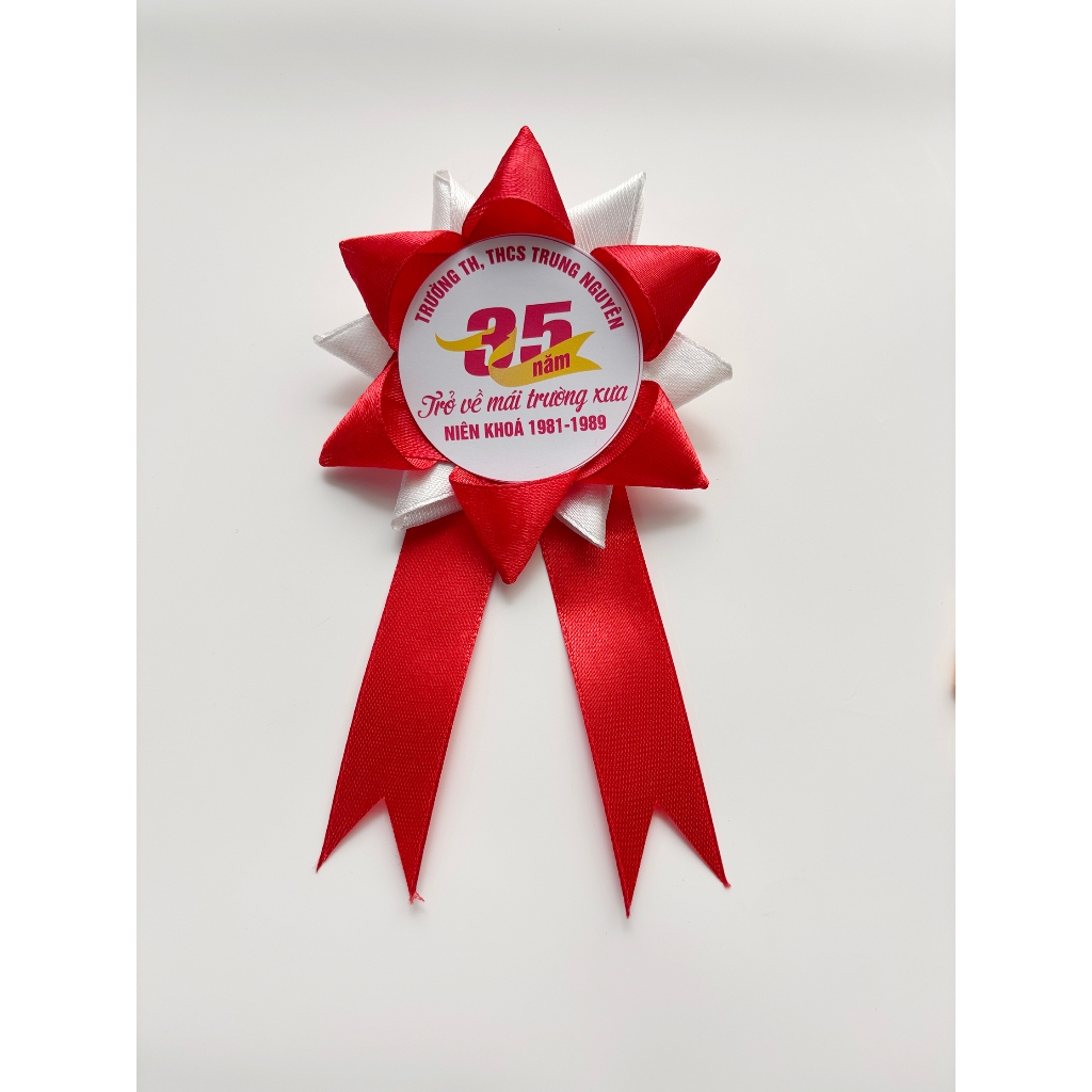 Hoa Cài Áo Đại Biểu Hội Nghị 3 Hoa cài áo đại biểu hội nghị - INCONI