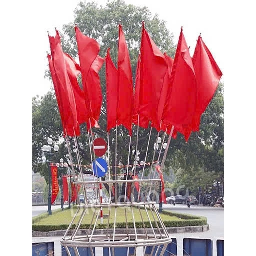 Cờ Hồng Kỳ treo ngoài trời - INCONI