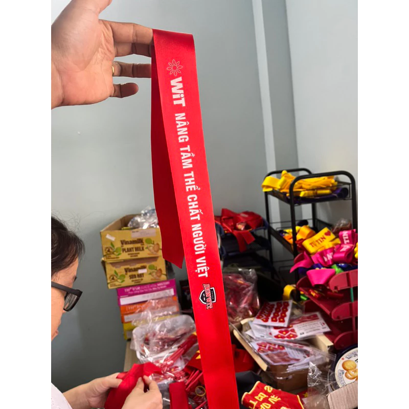 Băng Rôn Đeo Đầu Theo Yêu Cầu - Xưởng INCONI Hà Nội 5 Băng rôn đeo đầu theo yêu cầu - INCONI