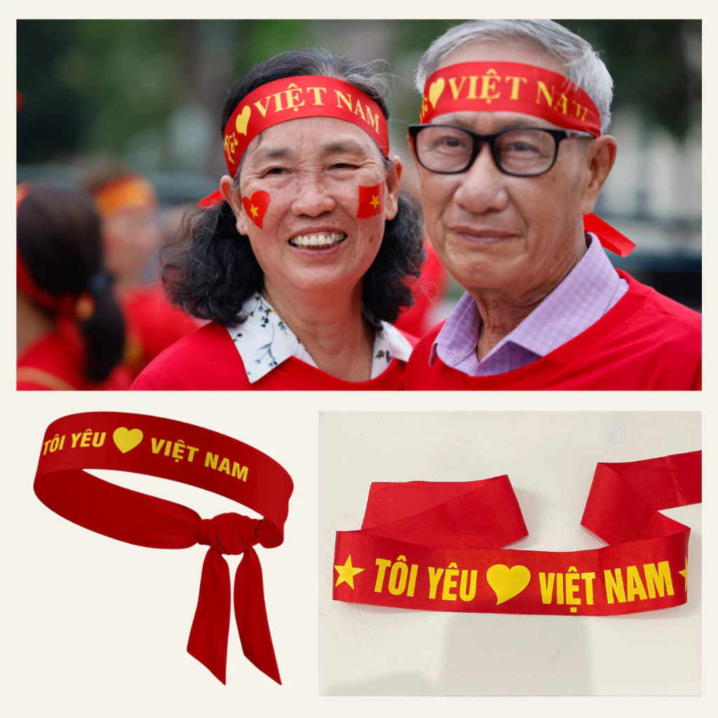 Băng Rôn Đeo Đầu Ủng Hộ Đội Tuyển – Xưởng INCONI Hà Nội