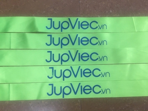 Băng rôn đeo đầu in logo công ty - INCONI