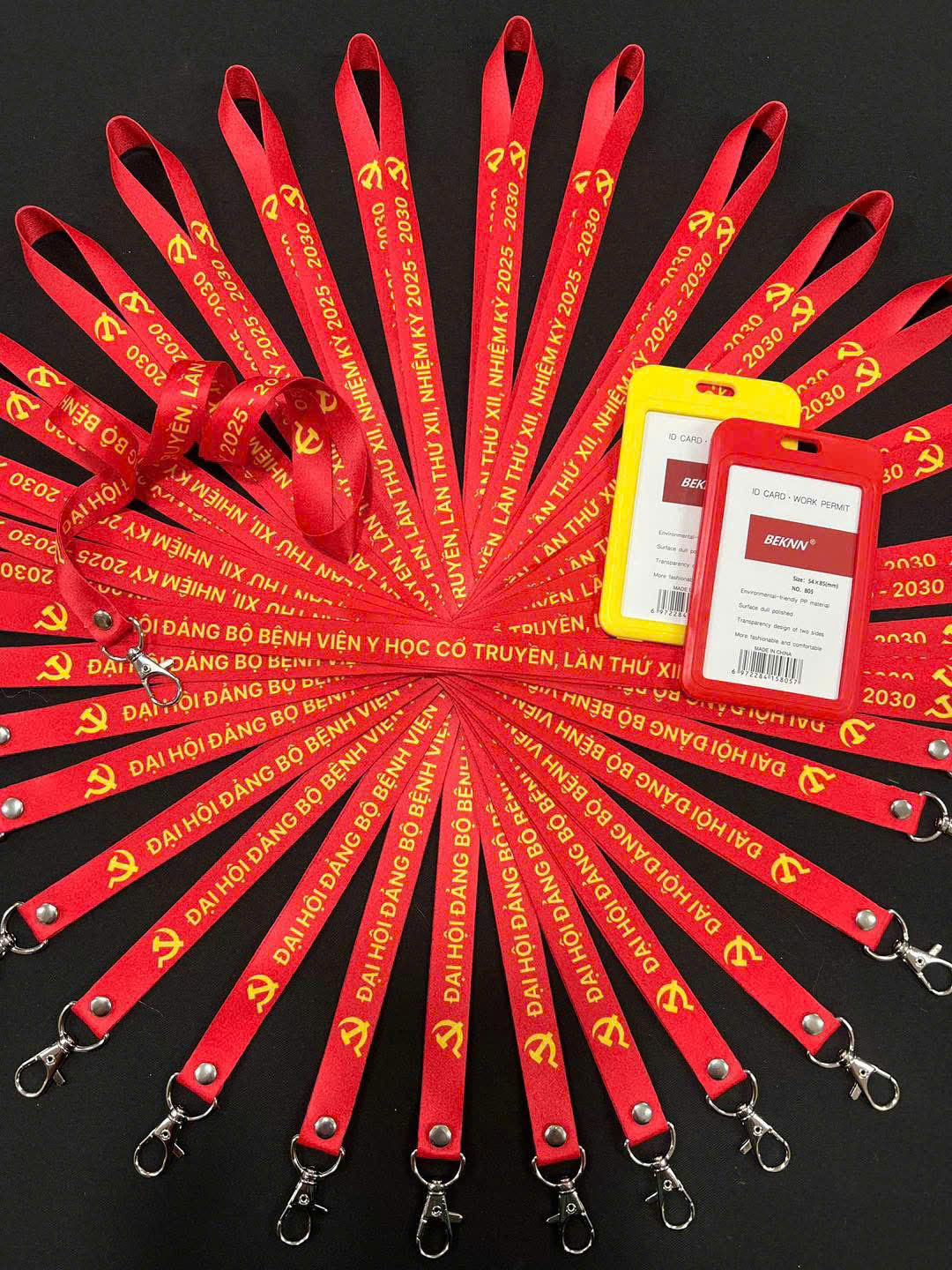 In dây đeo thẻ giá rẻ – Xưởng in sash INCONI